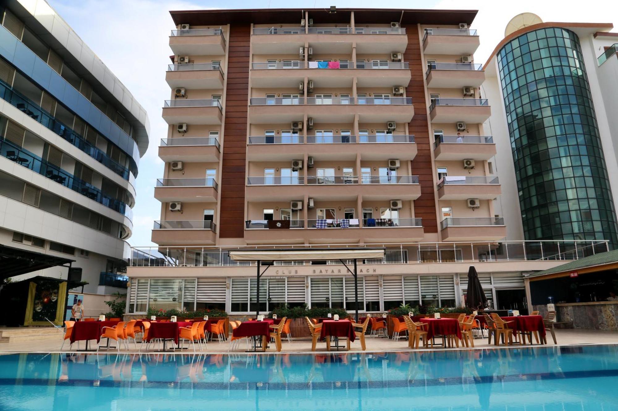 Club Bayar Beach Hotel Alanya Exterior foto