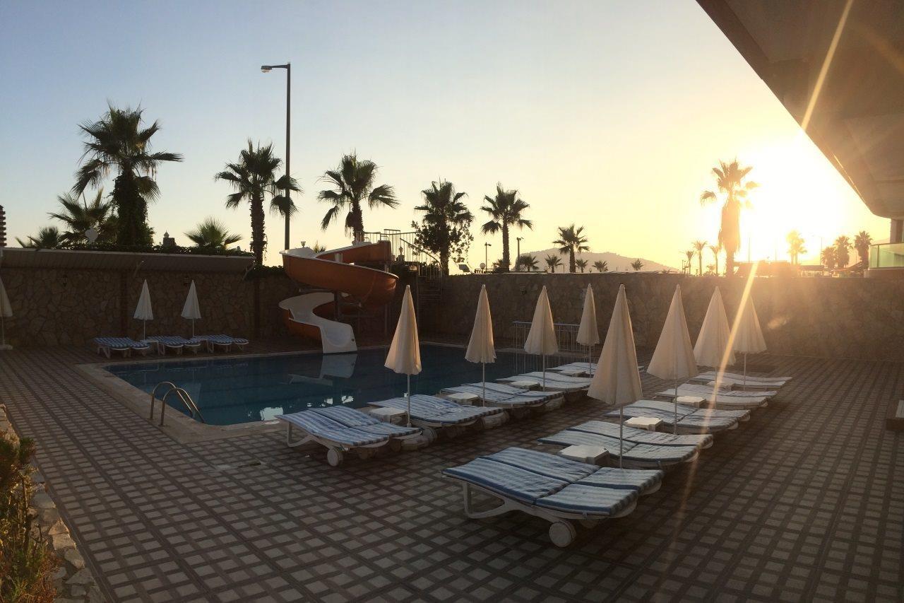 Club Bayar Beach Hotel Alanya Exterior foto